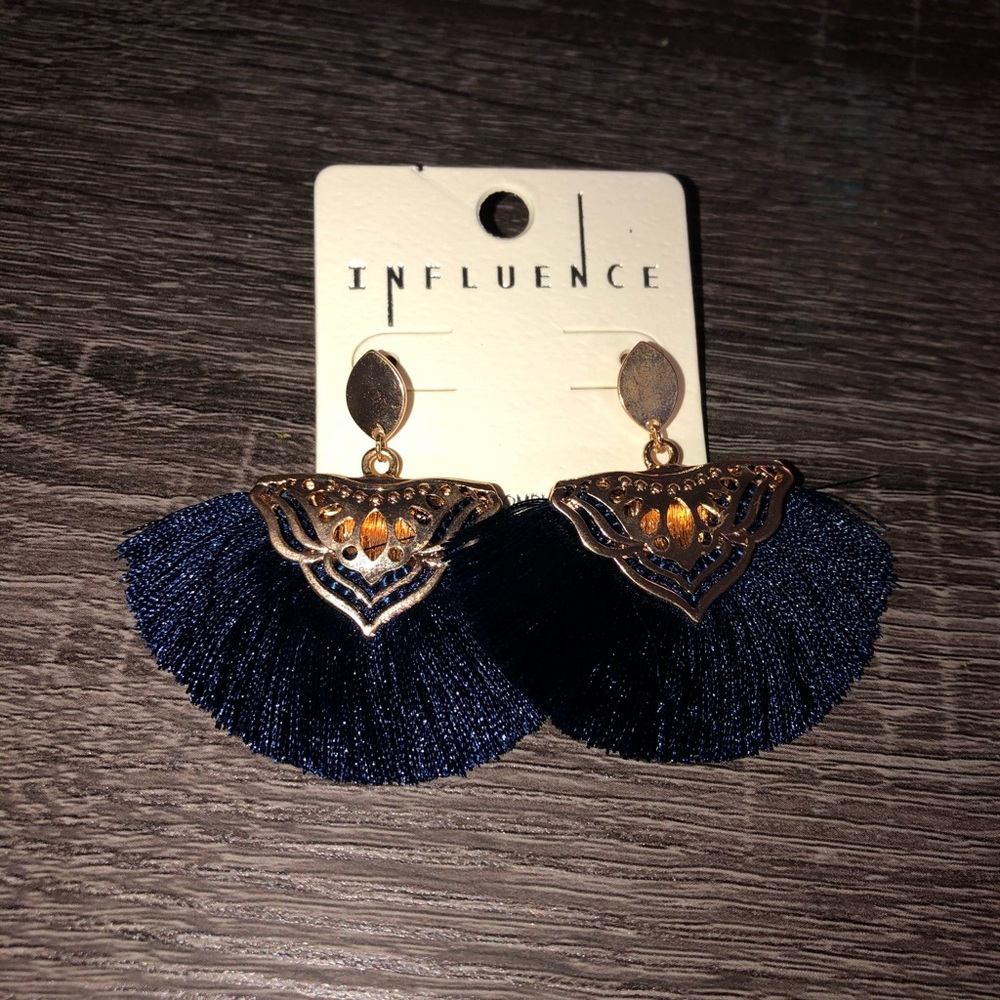 Blue earrings